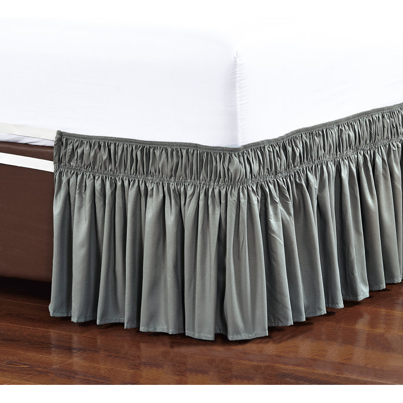 De Moocci Easy Wrap Platform Free Dust Ruffle 16" Bed Skirt & Reviews